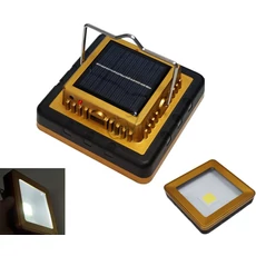 Napelemes kemping lámpa, 10W, 400lm, 1800mAh