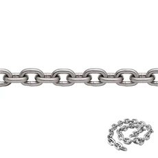 Folyólánc lapos, nagy teherbírású, kisszemű, horganyzott 6.0mm (20 fm)
