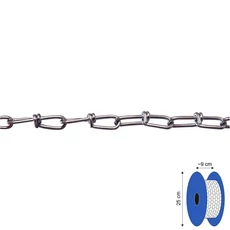Folyólánc csomózott, horganyzott 1.8mm (90fm)