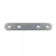 Összekötő lemez, horganyzott, lekerekített, 100x15x2mm 