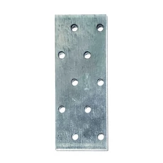 Perforált összekötő lemez, horganyzott, 60x160x2mm