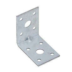 Erősített sarokösszekötő lemez, horganyzott, 50x50x35x2mm