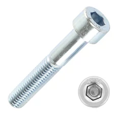 Imbuszfejű metrikus csavar, horganyzott M5x10mm
