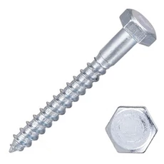 Hatlapfejű állványcsavar, horganyzott 6x25mm