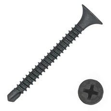 Gipszkartoncsavar önfúró, fémhez, süllyesztett fejű PH 3.5x25mm