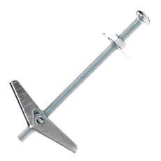 Wkret-met rugós billenőhorog gipszkartonhoz, M4x75mm