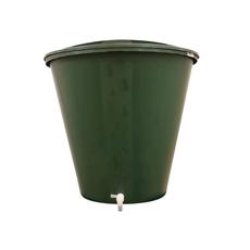 Ecotank kerek esővízgyűjtő, tetővel, 210L