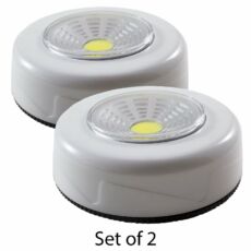 Öntapadós LED lámpa távirányítóval (2db-os)