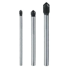 Üveg- és csempefúró készlet, 3-5-6mm