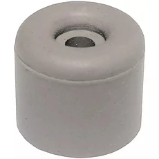 Gumis ajtóütköző, szürke, 30x20mm