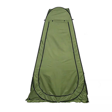 Mobil átöltöző sátor, zöld