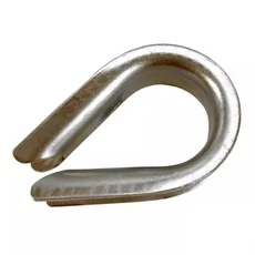 Kötélszív, horganyzott, 4mm