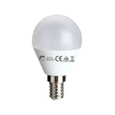 LED minigömb izzó G45, 5W, E14, 3000 K