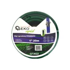 Geko Standard kerti tömlő, 1&quot;, 20m, zöld