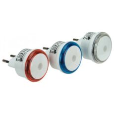 Multicolor LED-es irányfény, alkonykapcsolóval, 3db (kék,piros,fehér)
