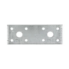Összekötő lemez, horganyzott, 100x35x2.5mm
