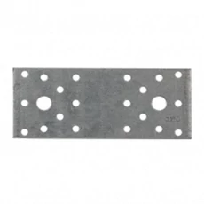 Összekötő lemez, horganyzott, 140x55x2.5mm