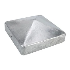Kúpos oszlopsapka, horganyzott, 70x70x1mm Kúpos oszlopsapka, horganyzott, 70x70x1mm