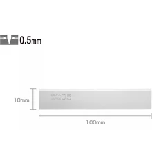Olfa BS-10B kaparó penge, 100x18x0.5mm, 10db