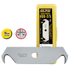 Olfa HOB-2/5 biztonsági penge, horgas 5db