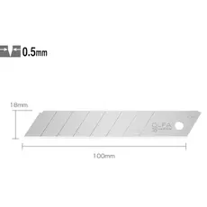 Olfa LB-10 törhető penge, 100x18x0.5mm, 10db