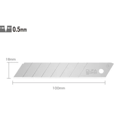 Olfa LB-50 törhető penge, 100x18x0.5mm, 50db