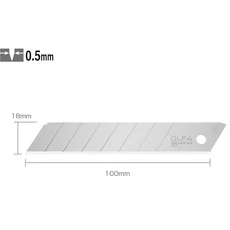 Olfa LB-30B törhető penge, 100x18x0.5mm, 30db