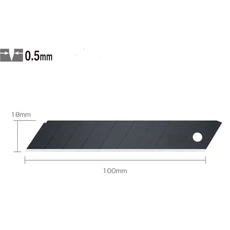 Olfa LBB-10 törhető penge, extra éles, 100x18x0.5mm, 10db