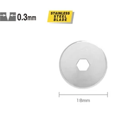 Olfa RB-18-2 körpenge, 18mm, 2db