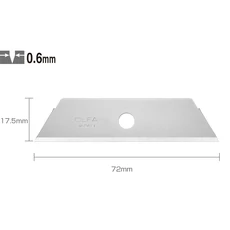 Olfa SKB-2/50 biztonsági penge, 72x17.5x0.6mm, 50db