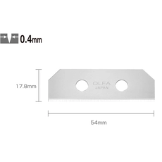 Olfa SKB-8/10B biztonsági penge, 54x17.8x0.4mm, 10db
