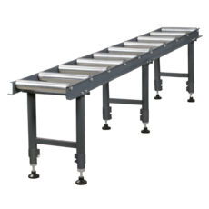 Optimum MSR 10 Anyagtovábbító asztal, 10 görgővel, 360x3000x650-950mm