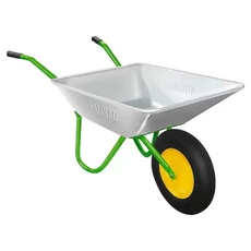 Palisad talicska, acél, tömlős kerék, 100kg, 65L