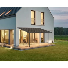 Palram Capri 5400 alumínium pergola, szürke, 3x5.46m