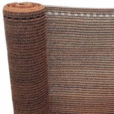 Sahara árnyékoló háló,180gr/m2, 1x10m, barna-fekete
