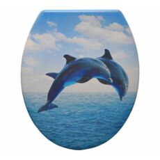 Duroplast műanyag WC ülőkék - delfinek