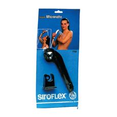 Siroflex Állítható zuhanyfej blister csomagolásban Fekete