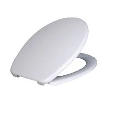 WC Duroplast műanyag ülőke, inox zsanérral