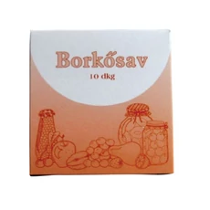 Borkősav 10 dkg,  20 db / gyűjtő Borkősav 10 dkg,  20 db / gyűjtő
