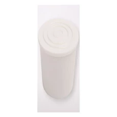 Hengeres dugó borosüveghez, 38 mm, fehér