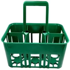 Műanyag üvegtartó rekesz, 6 darabos Műanyag üvegtartó rekesz, 6 darabos