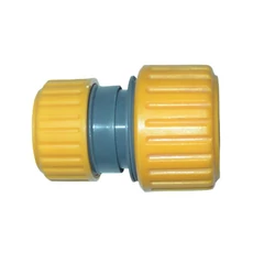 Maxi tömlő összekötő, műanyag, 3/4"-1"
