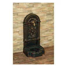 FIRENZE álló falikút, antikolt bronz, 86x42x32cm