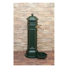 PISA dísz állókút, alumínium, zöld, 1/2"