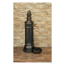 ROMA állókút, antikolt bronz, 98x32x48cm