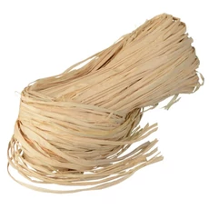 Természetes Raffia kkötözéshez, natúr, 50g