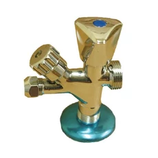 Kombi mosógép bekötõ csap, krómozott