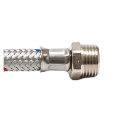 KB Flexibilis bekötőcső vízhez 1/2&quot;x1/2&quot;, 40cm