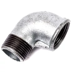 Horganyzott könyök KB 1/2&quot; króm