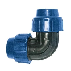 KPE Könyök egál 25x25mm